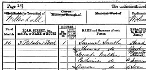 1871 England Census, Jonah Walker, Aaron Walker, Wolverhampton