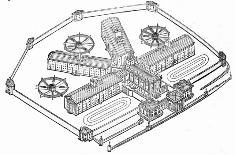 George Brand A Convict Success Story Part 3 Walking The Genes   Pentonville Separate System Design 768x506 