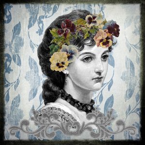 Victorian Woman, Sad, Reflective