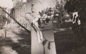 19430605 Marjorey June Brand on her Wedding Day