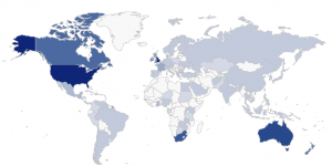 Stokes Surname Distribution courtesy of Forebears