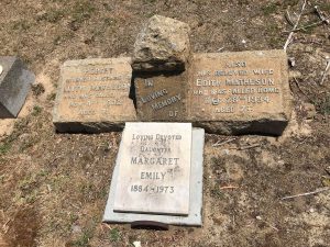 Margaret Emily Matheson Headstone, Karrakatta Cemetery, Perth, Western Australia