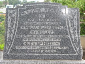 1948 Balmoral Cemetery, Hugh and Amelia McNeilly Headstone