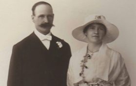 Fletcher Alderwin Brand and Gladys Gwendoline Matheson Wedding