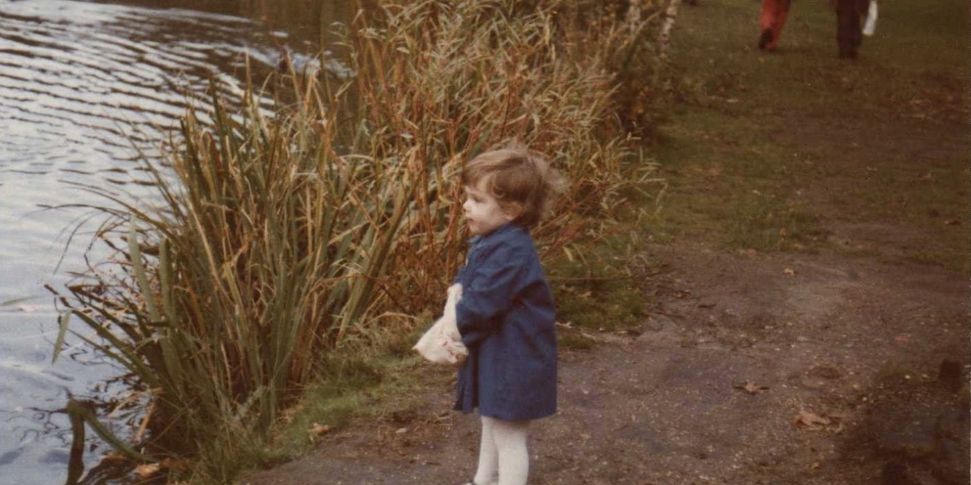 1974 Megan enjoying Valentines Park