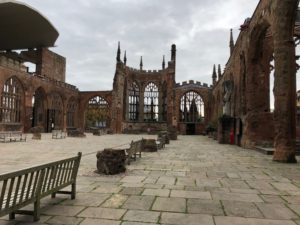 Coventry Cathedral 52 Ancestors in 52 Weeks Thankful