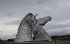 The Kelpies, Falkirk 52 Ancestors in 52 Weeks Thankful