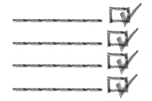 checklist, what i know, 